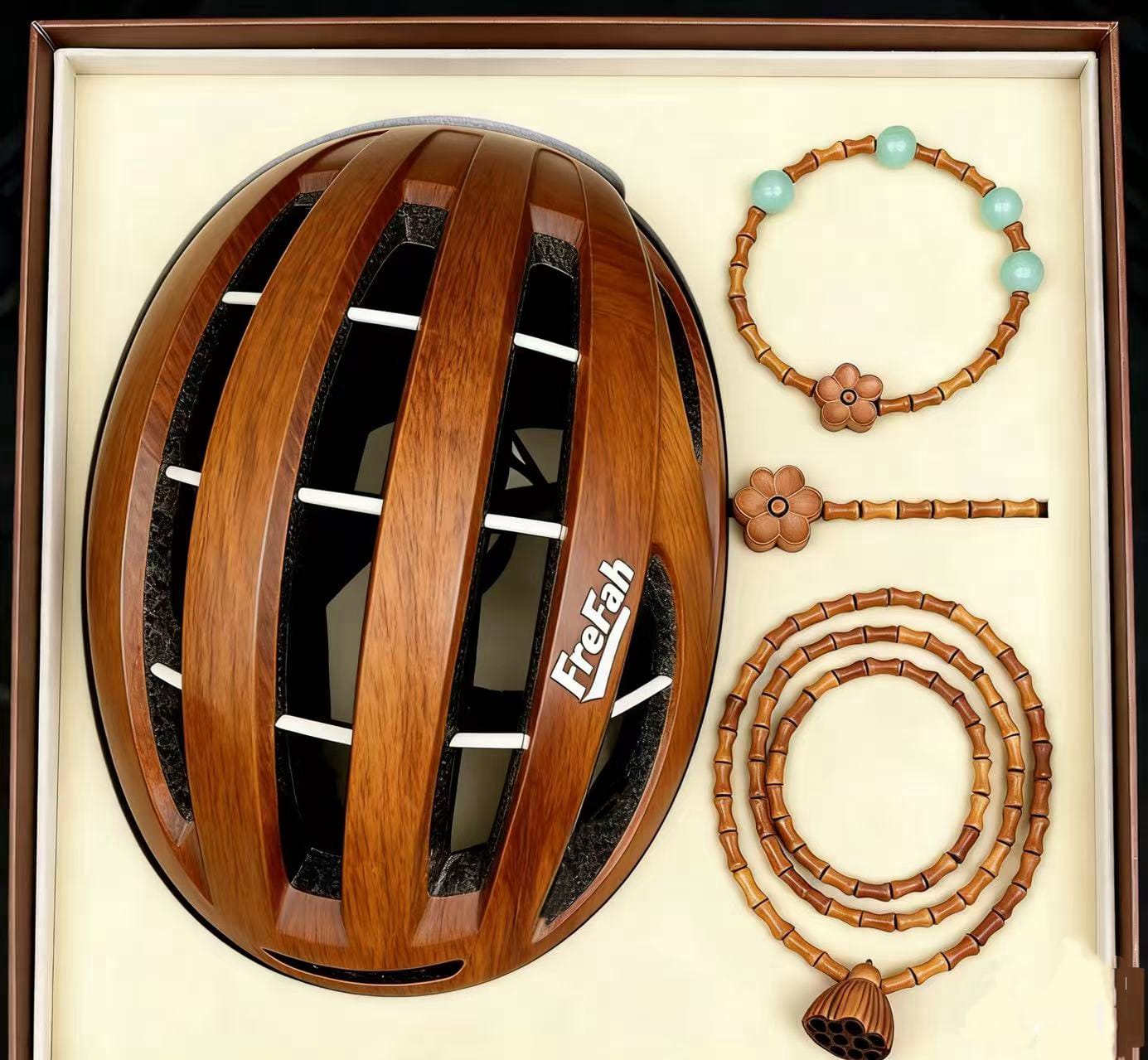 Wooden Zen Cycling Gift Set