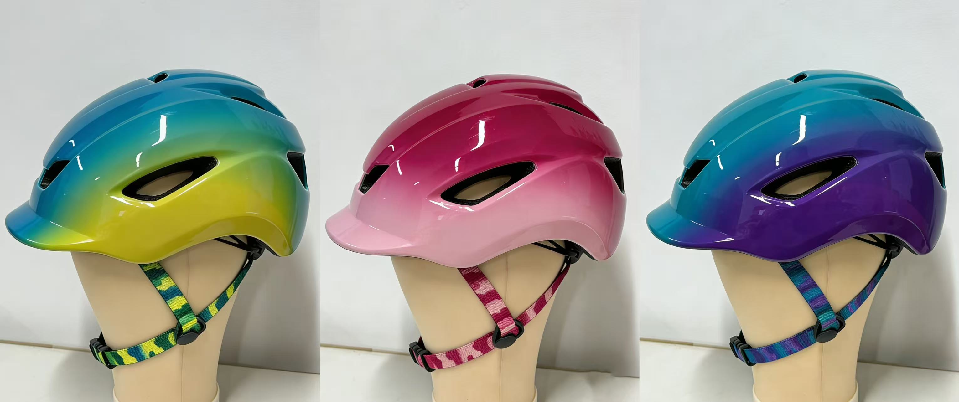 Bike Helmet & Matched Hat Cover Gift Set