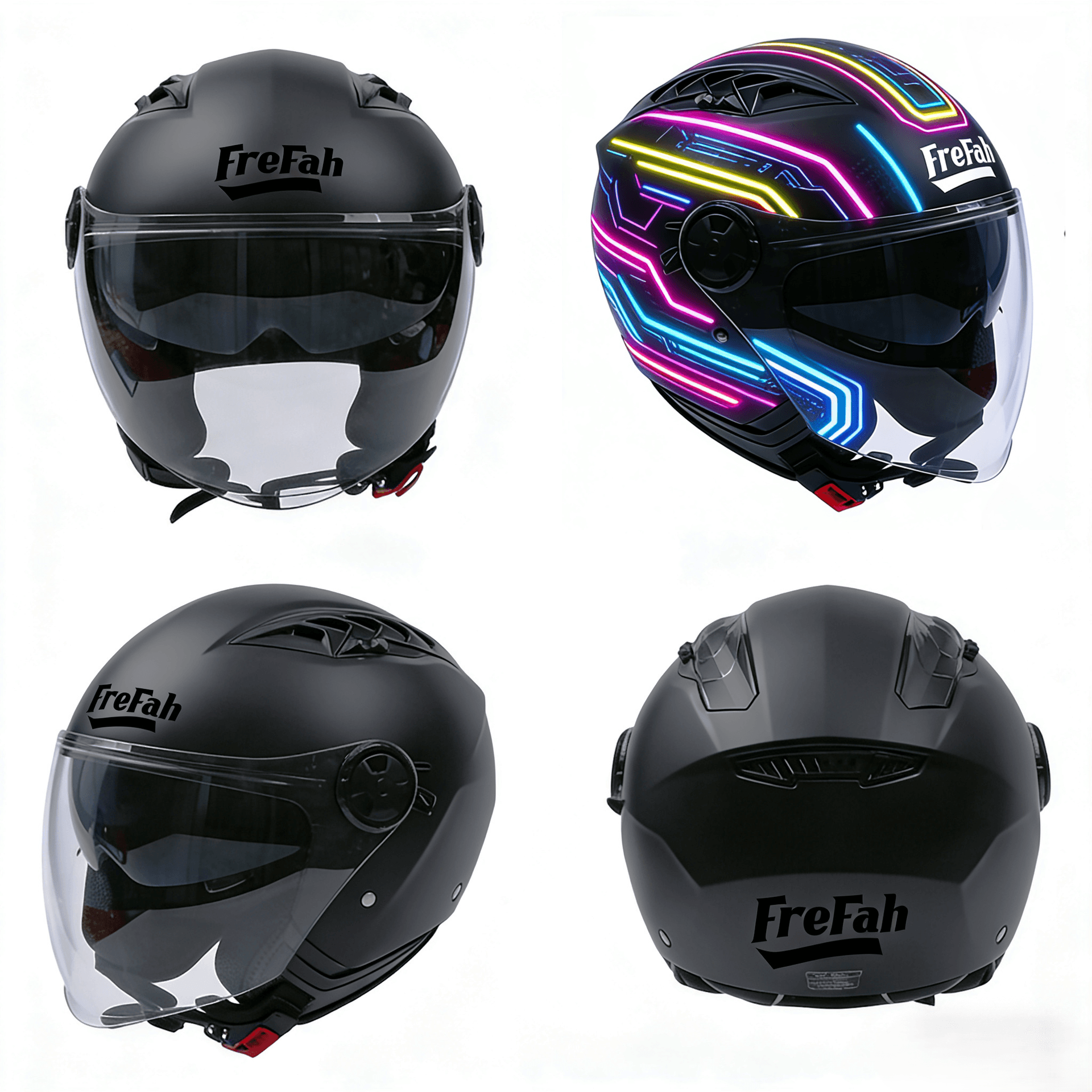 Half Face Helmet 399 thumbnail 4